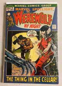 Marvel Spotlight #3 Marvel Werewolf By Night (5.0 VG/FN (water damage)) (1972)