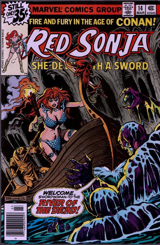 Red Sonja #14 ( 1st Series ) - 8.0 or Better