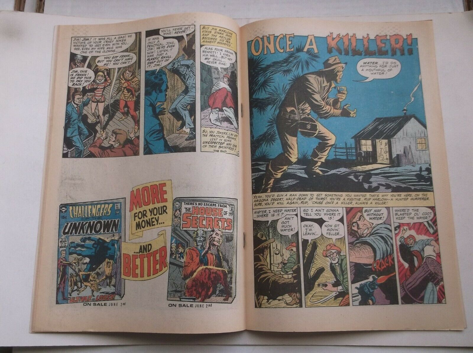 DC: Have YOU the Nerve to Face the Unexpected #120, Haunted House, 1970 ...