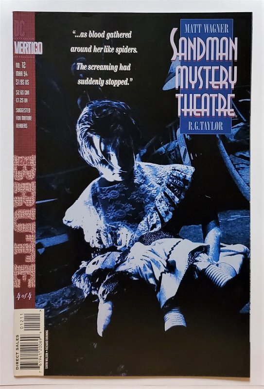Sandman Mystery Theatre #12 (March 1994, DC) VF+