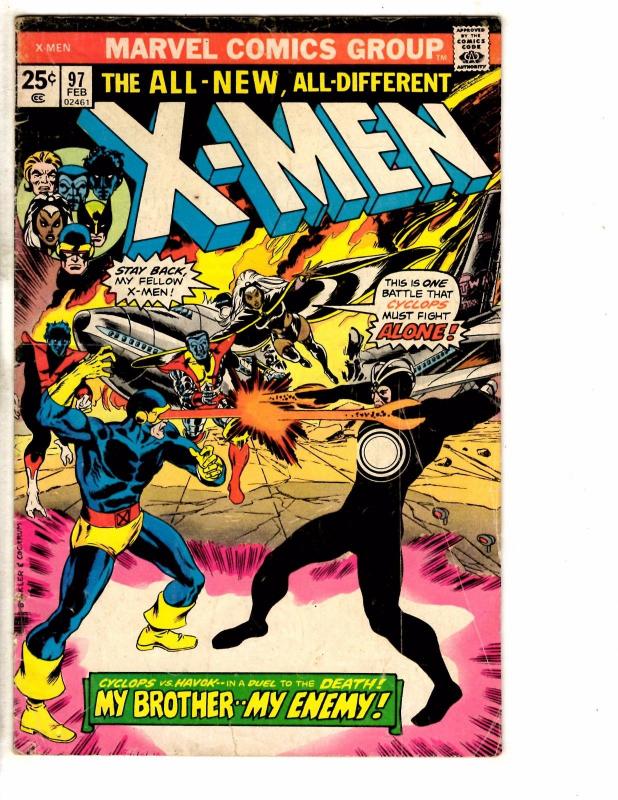 (Uncanny) X-Men # 97 VG Marvel Comic Book Wolverine Storm Colossus Cyclops RP1