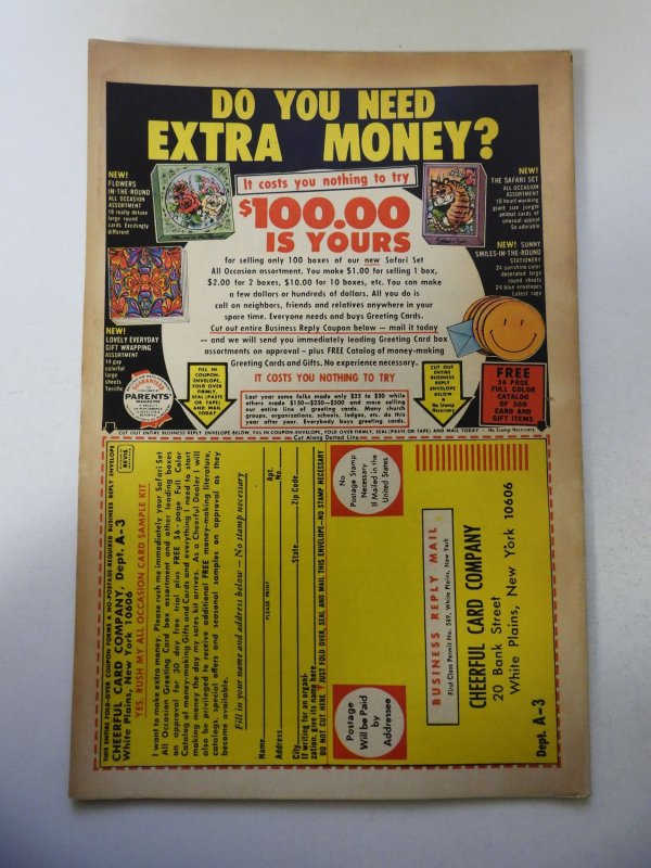 The Avengers #97 (1972) VG Condition