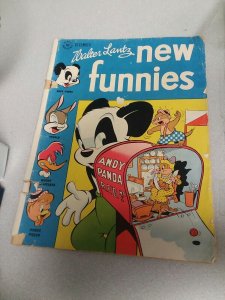 New Funnies #130 Dell Golden Age Comics Walter Lantz Woody Woodpecker 1947 rare