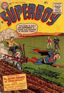 The Super-Farmer of Smallville ; Clark Kent's Coach ; The Great Superboy Souvenir Hunt!