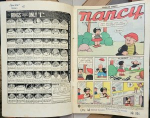 SPARKLER COMICS #113 VG (1953) Nancy & Sluggo CASEY RUGGLES Pre-Code BUSHMILLER
