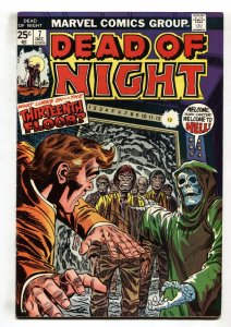 Dead Of Night #7--1974--Marvel--horror--comic book