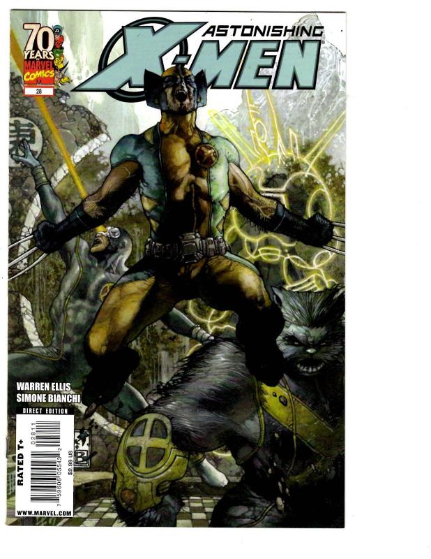 5 Astonishing X-Men Marvel Comic Books # 25 26 27 28 29 Wolverine Cyclops BH21