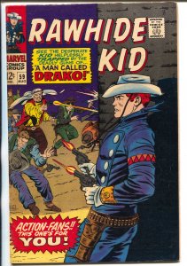 Rawhide Kid #59  1967 - Marvel  -VF - Comic Book