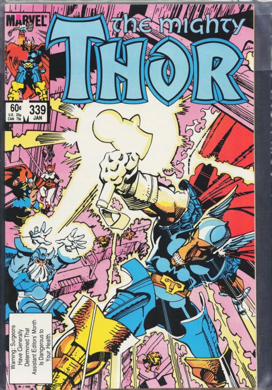 Thor #339 (1984) Thor [Key Issue]