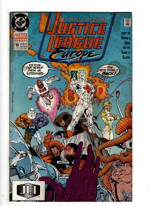 Justice League Europe #19 (1990) J606