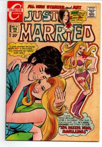 Just Married #82 - Susan Dey pin up - Romance - Charlton - 1972 - FN+