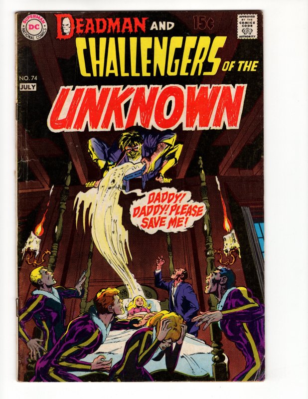 Challengers Of The Unknown #74 (VG) No Resv! 1¢ Auction!