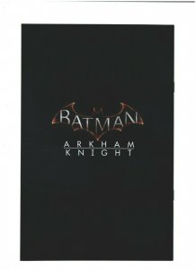 Batman: Arkham Knight #0 NM- 9.2 DC Comics 2015