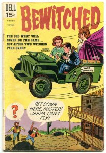 Bewitched #14 1969- Dell TV comic- Elizabeth Montgomery- Final issue VG 