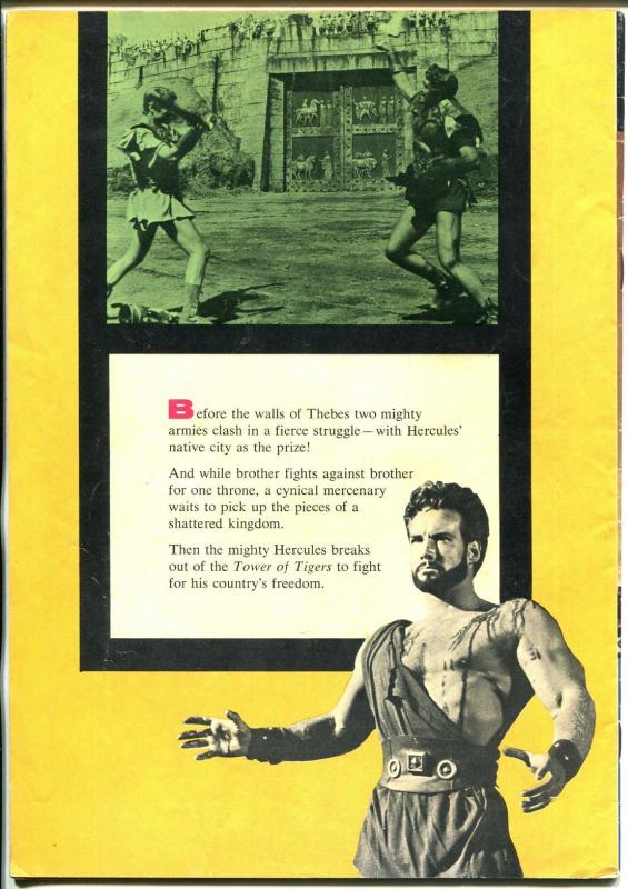 Hercules Unchained-Four Color Comics #1121-1960-Dell-Steve Reeves-FN-