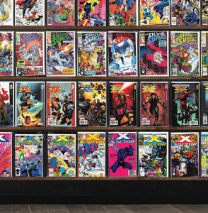 Huge Lot 150+ Comics with Silver Surfer, Ultimate X-Men, X-Factor & More!