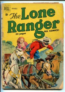THE LONE RANGER #29 1950-DELL-WESTERN THRILLS-fr/good