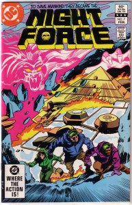 Night Force V1 #1-7 , V2 #7.9-11 + New Teen Titans #21 1st app. (set of 12)