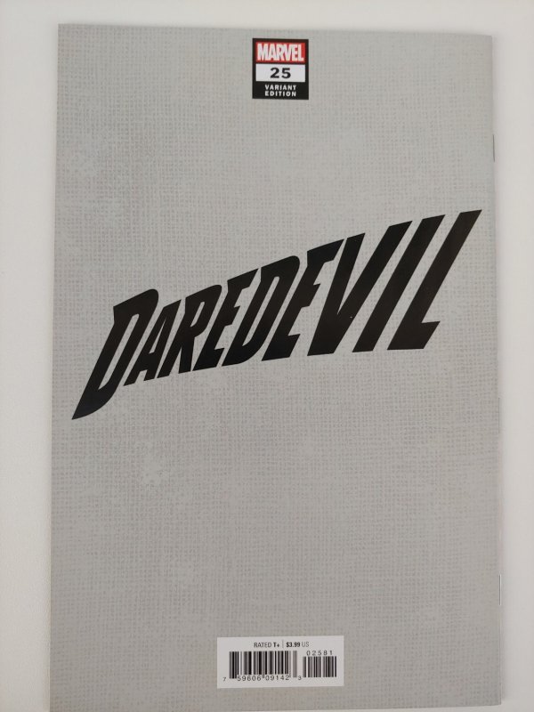 DAREDEVIL #25, 2nd ptg,  NM - TODD NAUCK HOMAGE EXCLUSIVE