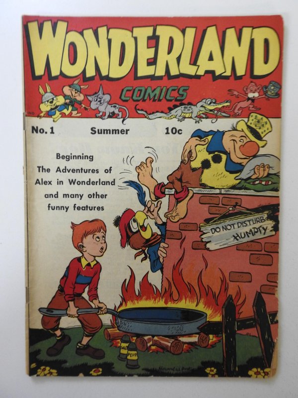 Wonderland Comics #1 (1945) GD/VG Condition!