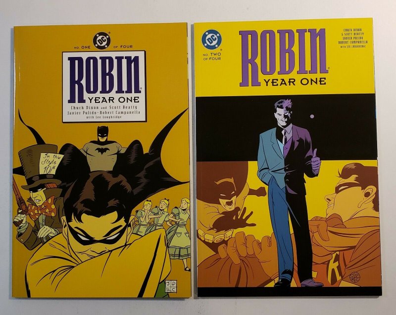 ROBIN YEAR ONE #1-4 COMPLETE SET DC COMICS 2000