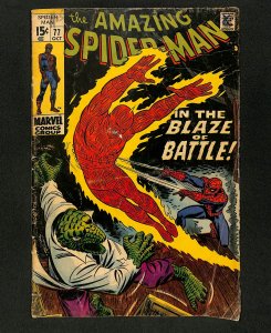 Amazing Spider-Man #77 Lizard Human Torch!