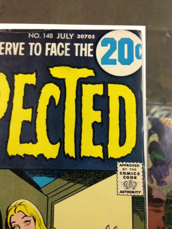 The Unexpected 148 VF+ to VF/NM DC bronze age horror (July 1973)