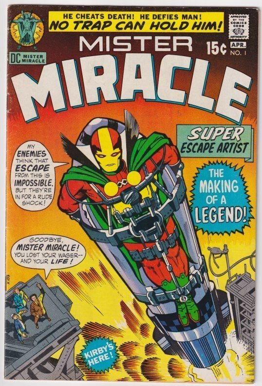 Mister Miracle #1 (1971) Jack Kirby Fourth World!