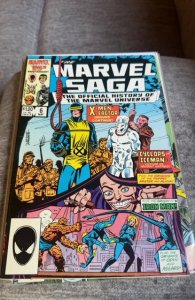 The Marvel Saga The Official History of the Marvel Universe #6 (1986)