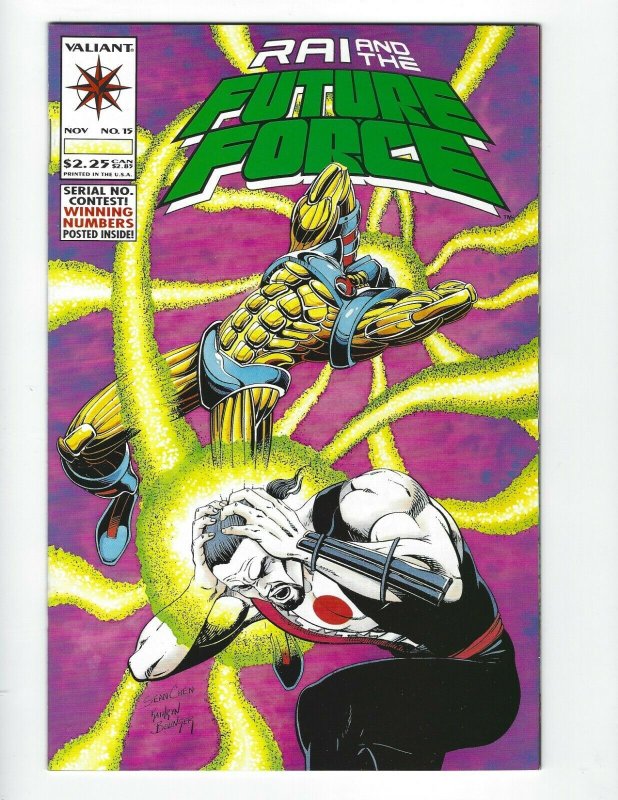 Rai and the Future Force 15 16 17.   9.0 VF/NM