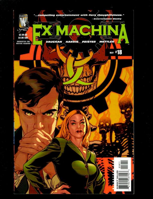 Lot of 12 Ex Machina Wildstorm Comics #13 14 15 16 17 18 19 20 21 22 23 24 CE3