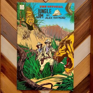The OFFICIAL JUNGLE JIM #7 (Pioneer Comics 1988) ALEX RAYMOND Adventures