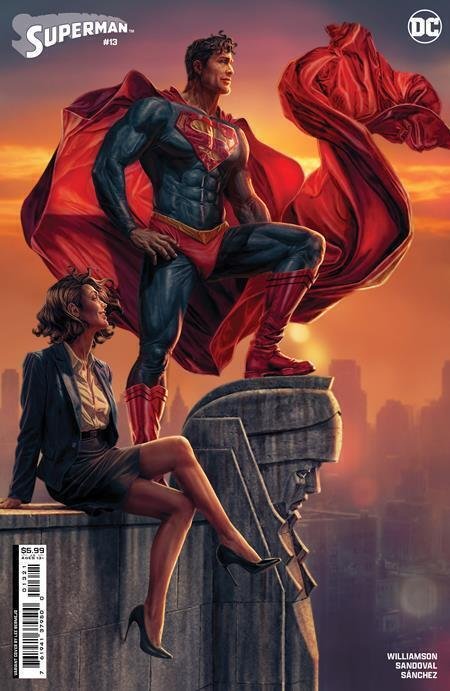 Superman #13 Cvr B Lee Bermejo Var (house Of Brainiac) DC Comics Book