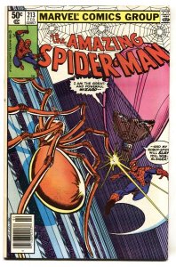 Amazing Spider-Man #213 - 1981 - Marvel - VF - comic book
