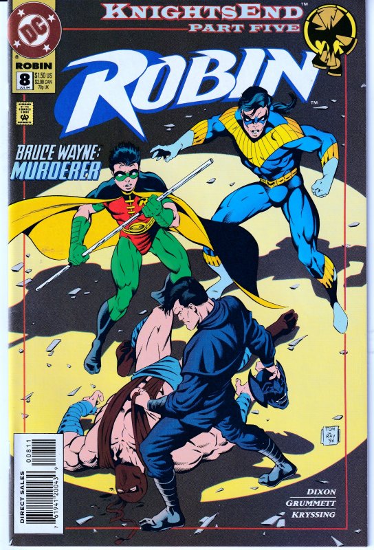 Robin(vol. 1) # 1,8-9,14,56,100 Batman, Nightwing, Knights End, Prodigal, Troika