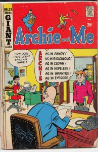 Archie and Me #53 (1972) Archie and Me