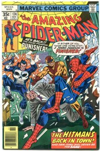 Amazing Spider-Man #174 1977- Punisher - Hitman VF/NM