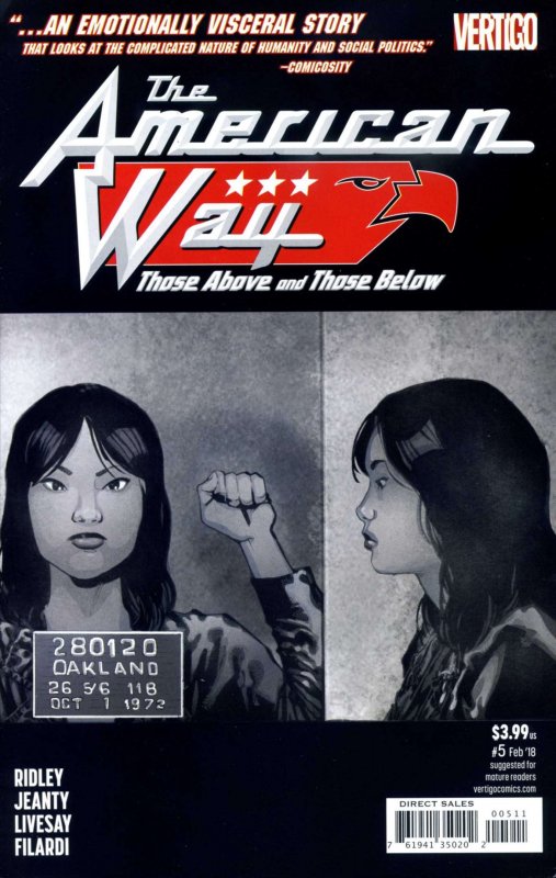 American Way, The: Those Above And Those Below #5 FN ; DC/Vertigo | John Ridley 