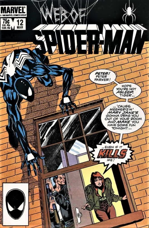 Web Of Spider-Man #12 (1986 Marvel Comics) Mint