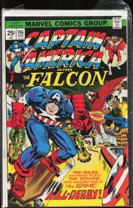 Captain America #196 (1976) Captain America and the Falcon