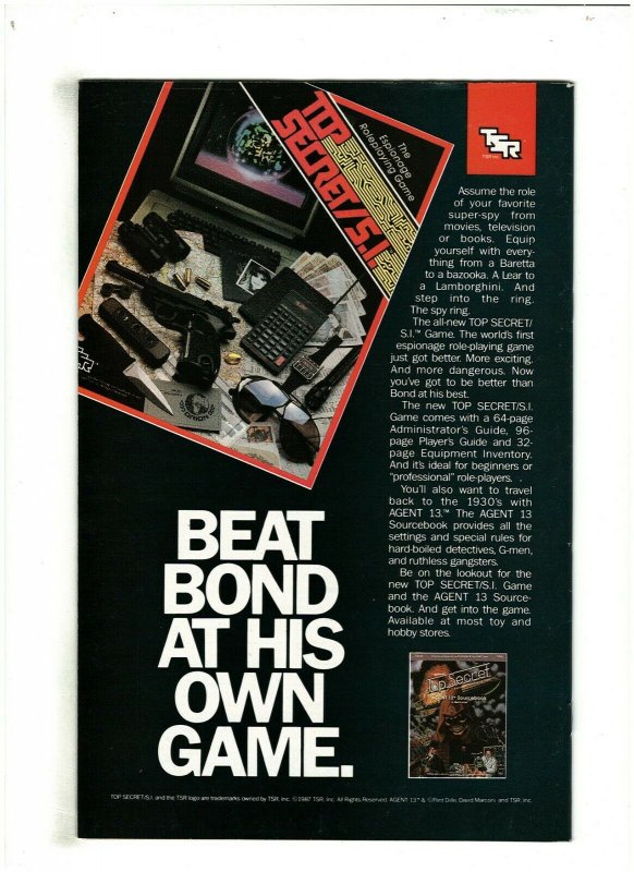 G.I. Joe ARAH #71 VF+ 8.5 Marvel Comics 1988 Zarana & Crazy Legs 