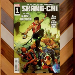SHANG-CHI (vs The Marvel Universe) #1 & 2, NM (Marvel 2021) plus Captain America 