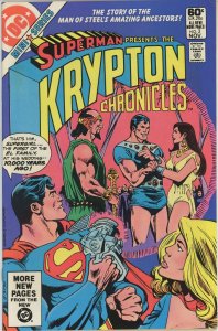 Krypton Chronicles #3 (1981) - 8.0 VF *The Race to Overtake the Past*