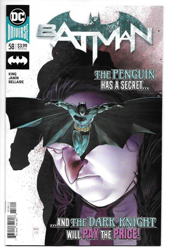 Batman #58 Main Cvr (DC, 2019) NM