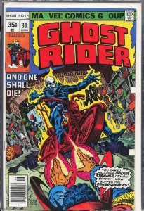Ghost Rider #30 (1978) Ghost Rider