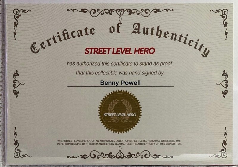 ?WHITE WIDOW #7~JAMIE TYNDALL~HOLOFOIL METALLIC INK CVR~POWELL SIGNED w/COA ?