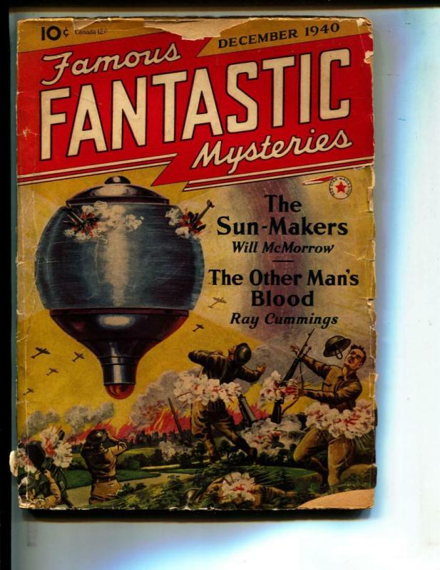 Famous Fantastic Mysteries-Pulp-12/1940-John D MacDonald