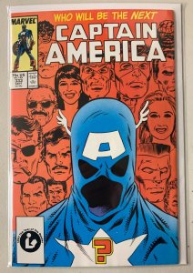 Captain America #333 Direct Marvel 1st Series (7.0 FN/VF) (1987)