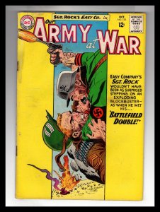 Our Army at War #135 (1963) Joe Kubert Art ~ Silver Age DC War / ID#860