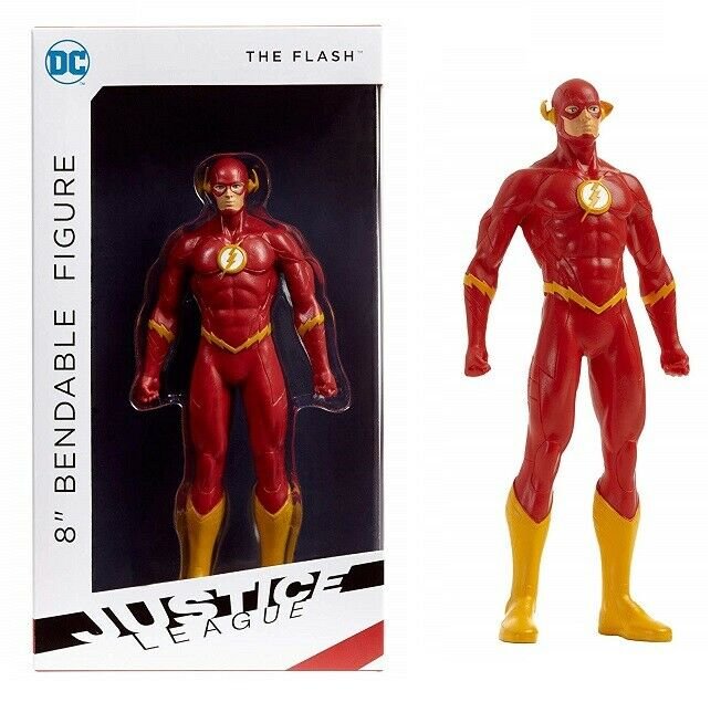 DC Justice League The Flash 8 Bendable Figure - New!